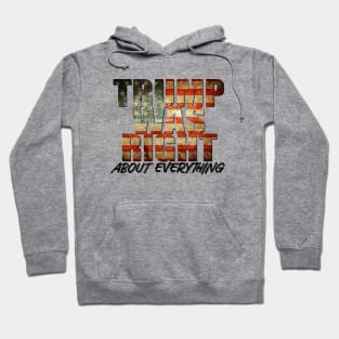 Trump Was Right About Everything Hoodie